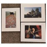 Three Unique Signed Leighton Siegel Photographs