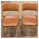 Set of Four Folding Chairs