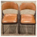 Set of Four Folding Chairs