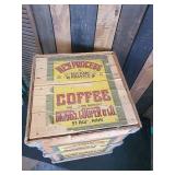 Super RARE Cool New Process Coffee Shipping Crate St. Paul MN