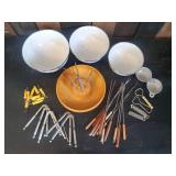 Nice Lot of Nutcracker tools fondue sticks and More