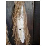 Cool Tiki Masks with Wooden Fish Décor