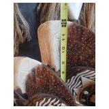 Cool Tiki Masks with Wooden Fish Décor