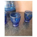 Fantastic Italian Nasco Decantur and Glasses