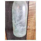 Large Collection of Vintage Bottles with Wood Crates