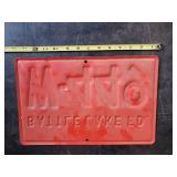 Fantastic Retired Battle Lake MN Fire Number Sign