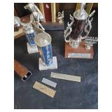 Lot of Vintage Bowling Trophys
