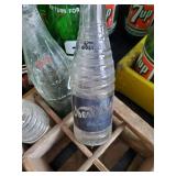 Large Collection of Pop Bottles with 3 Wood Crates