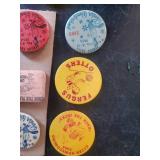 RARE Group of Ottertail County Pinbacks