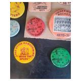 RARE Group of Ottertail County Pinbacks