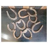 10 Real Heavy Used Horseshoes