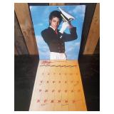Super Collectable 1985 Michael Jackson Calendar