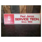 True Vintage Oldsmobile Service Tech Sign