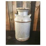 Large 25" Tall Milk Can Heavy
