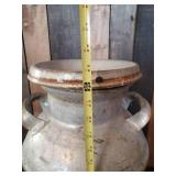Large 25" Tall Milk Can Heavy