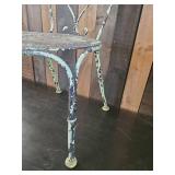 Solid Metal Ice Cream Parlor Chair