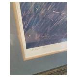 Beautifully Framed Les Kouba Artist Proof Print (Honkers Arriving)