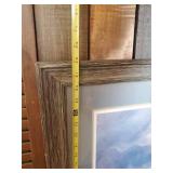 Beautifully Framed Les Kouba Artist Proof Print (Honkers Arriving)