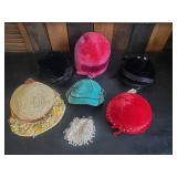 Beautiful Collection of Early 20th Century Fancy Hats