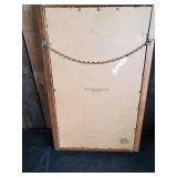 1993 HAMMS Beer Brown Bear American Collection Mirror Sign