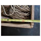 Vintage Fishing Net Bouys With Lead Weights