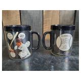 2 Thermo Serve Harmon Killebrew Coffee Mugs