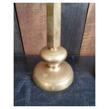 2 Large Brass Church Alter Candle Holders