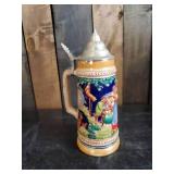 Fantastic Vintage Gerz Lided German Stein