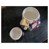 Cute 10" Tall Snowman Cookie Jar