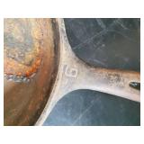 3 Vintage Cast Iron Skillets