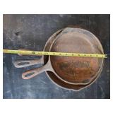 3 Vintage Cast Iron Skillets