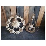 2 Beautiful Early 20th Century Hanging Lamps