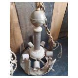 2 Beautiful Early 20th Century Hanging Lamps