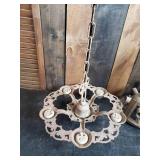 2 Beautiful Early 20th Century Hanging Lamps