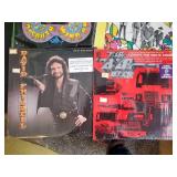 Nice Lot of Vintage Rock Records LP