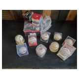Sweet Collection of Vintage Collectable Baseballs