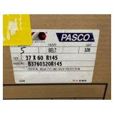 Pasco Sanding Belt, 37" x 60" 320 Grit, B3760320R145, 5 pack