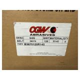 Sanding Belt, 36" x 75" 120 Grit, B3675120R145, 5 pack