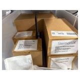 Pallet of lab supplies