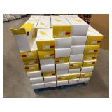 Pallet of lab supplies