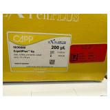 Pallet of lab supplies