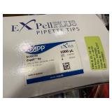 Pallet of lab supplies