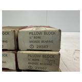 Dayton Pillow Block Bronze Bearing, 1/2" bore, 2X567, 6 pieces