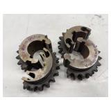 Martin Split Cog, IDR-60B20-SPLIT-A, 2 pieces