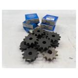 Assorted Martin Sprockets, 50BS12, 18 pieces