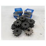 Assorted Martin Sprockets, 50BS12, 18 pieces