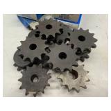 Assorted Martin Sprockets, 50BS12, 18 pieces