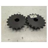 IEI Sprocket, 60BS18H 1, Set of 2