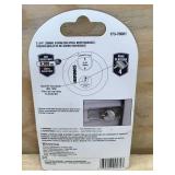 Lot of 3 - Brinks Stainless Steel Body/Shackle Lock