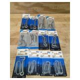 Lot of Assorted Gate Hook Hardware